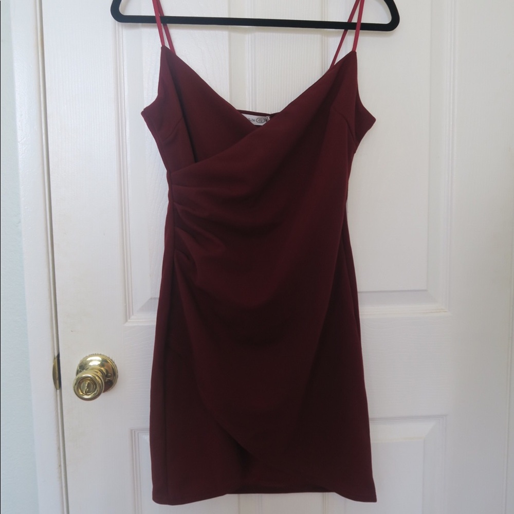 Korean Style Little Red Dress